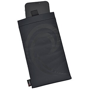 Additional Image 6 - a black rectangular object with a black cover