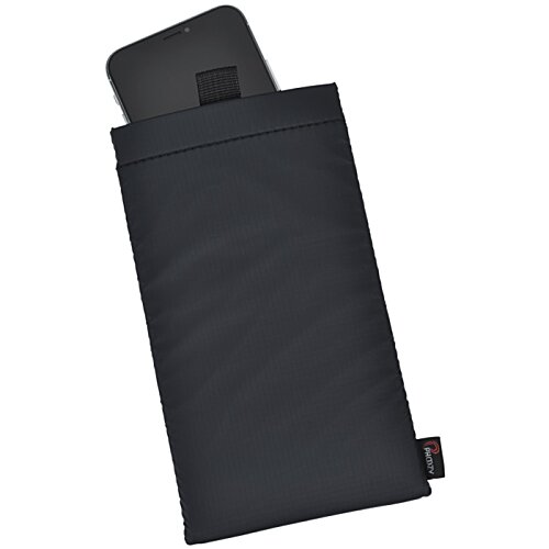 Additional Image 5 - a black cell phone in a black case