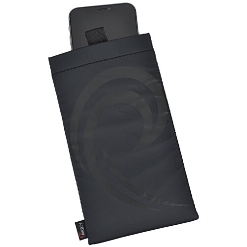 Additional Image 6 - a black rectangular object with a black cover