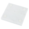 View Image 4 of 5 of Be Home White Marble Square Coaster Set