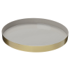 View Image 2 of 3 of Be Home Luxe Round Enamel Tray