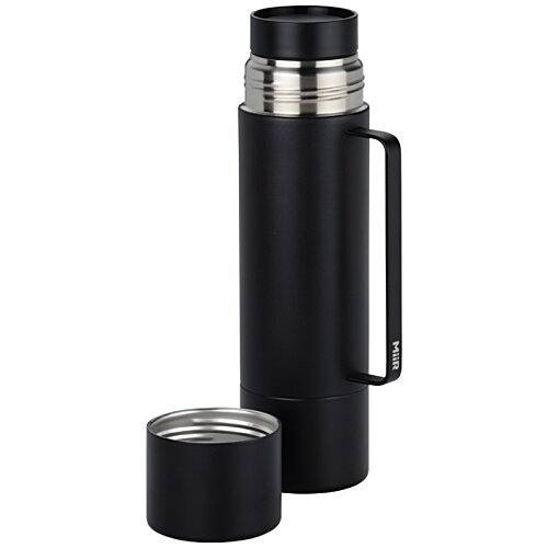 Additional Image 1 - a black thermos with a handle
