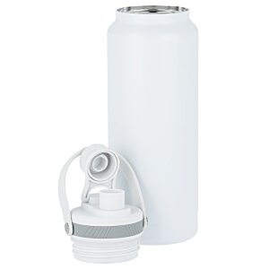 Additional Image 3 - a white can with a grey cap
