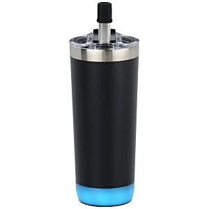 Additional Image 11 - a black and blue water bottle