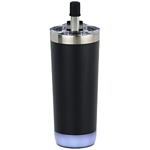 Additional Image 14 - a black and silver water bottle