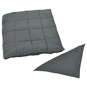 Additional Image 2 - a black pillow with a triangle