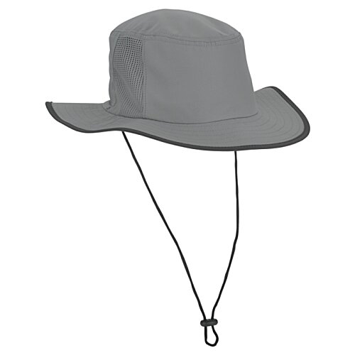 Additional Image 1 - a grey hat with a string
