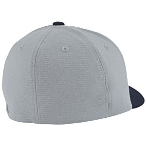 Additional Image 1 - a white hat with a black stripe