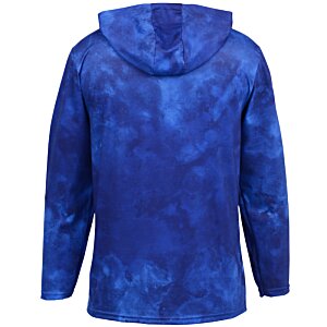 Additional Image 1 - a blue hoodie with a white background