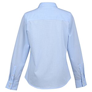 Additional Image 1 - a back of a blue shirt