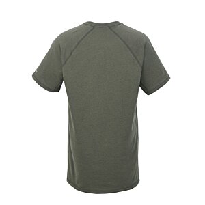 a black shirt on a white background