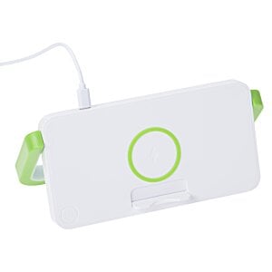 Additional Image 8 - a white rectangular object with a green circle