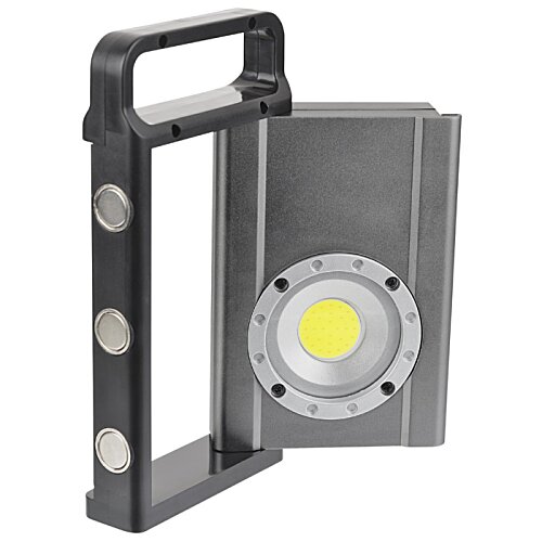 Additional Image 3 - a black and silver metal object with a yellow light