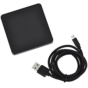 Additional Image 1 - a black square with a cord