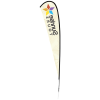 Additional Image 3 - a white ski with a star on it