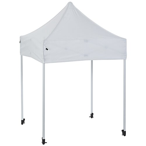 Additional Image 1 - a white tent with wheels