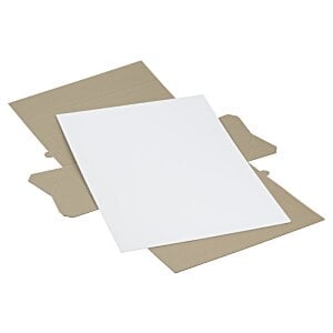 Additional Image 1 - a white paper on a brown surface