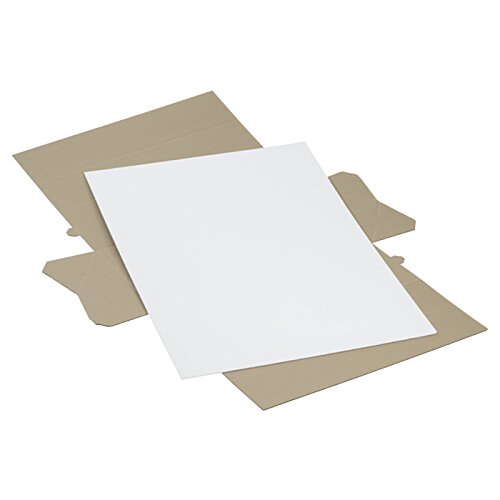 Additional Image 1 - a white paper on a brown surface