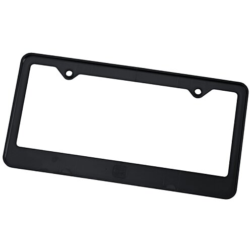 Additional Image 2 - a black license plate with a white background
