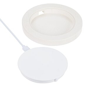 Additional Image 1 - a white plate with a white circle on it