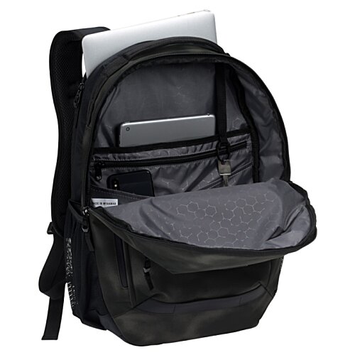 Additional Image 2 - a black backpack with a laptop