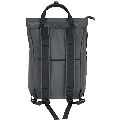 Additional Image 2 - a grey backpack with straps