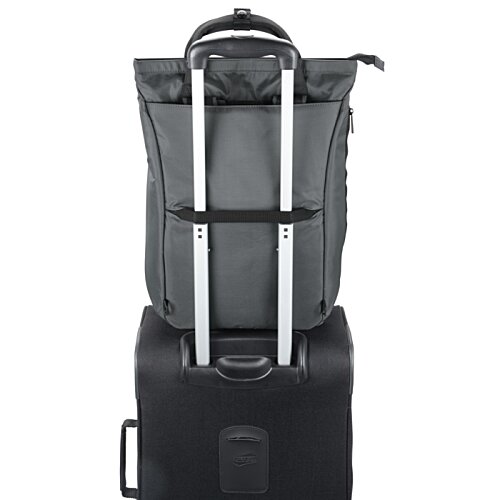 Additional Image 8 - a black and grey luggage