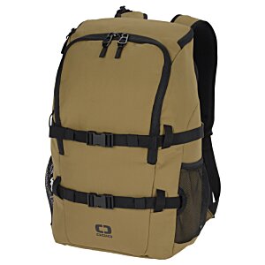 Additional Image 3 - a tan backpack with black straps