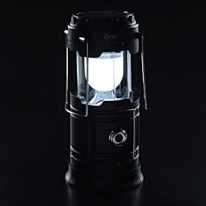 Additional Image 7 - a black lantern with a light on it