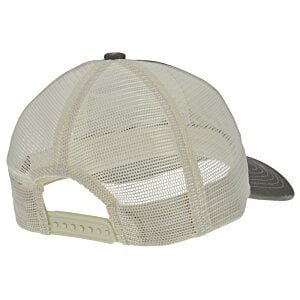 Additional Image 1 - a white hat with a black patch