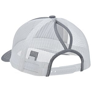 Additional Image 1 - a white hat with grey trim