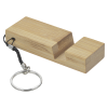 View Image 2 of 5 of Bamboo Phone Stand Keychain