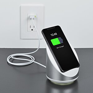 Additional Image 4 - a phone on a charging stand