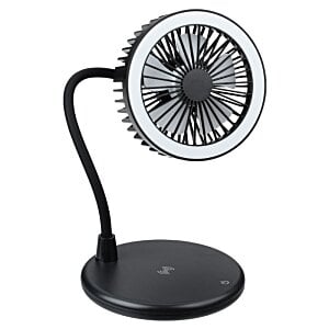 Additional Image 6 - a small black desk fan