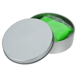 Additional Image 2 - a green paint in a round container