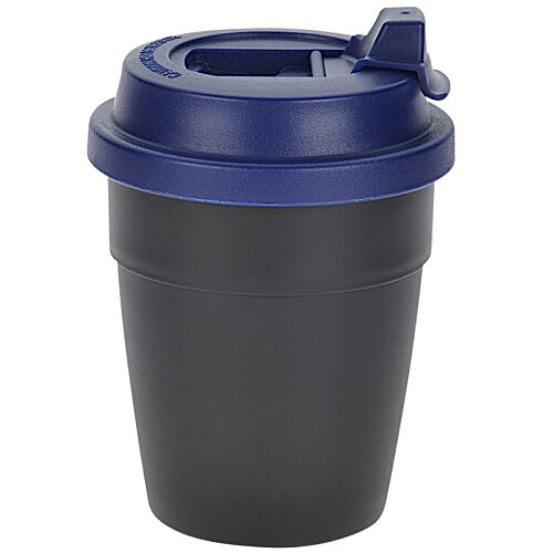 Additional Image 2 - a black and blue plastic cup