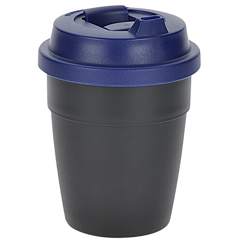 Additional Image 4 - a black and blue plastic cup