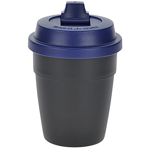 Additional Image 5 - a black and blue plastic cup