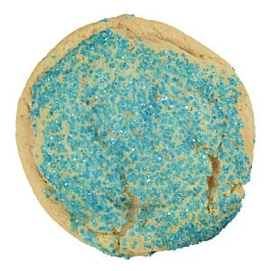 Additional Image 1 - a blue cookie with sprinkles