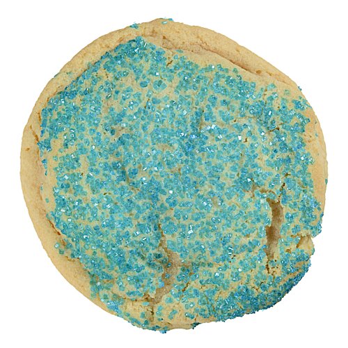 Additional Image 2 - a blue cookie with sprinkles