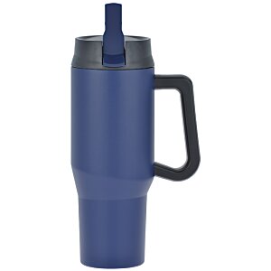 Additional Image 2 - a blue plastic water bottle