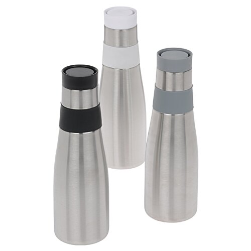 Additional Image 2 - a group of silver and black containers