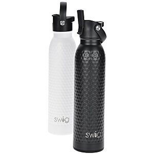 Additional Image 7 - a black and white water bottle