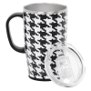 View Image 3 of 2 of Swig Life Vacuum Mug - 18 oz. - Houndstooth