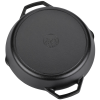 View Image 3 of 3 of Lodge Cast Iron Dual Handle Pan - 12"