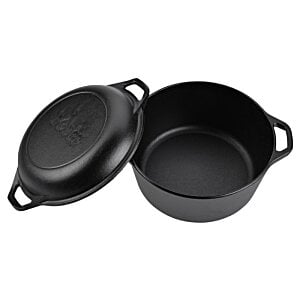 Additional Image 1 - a black pot with a lid