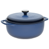 View Image 3 of 6 of Lodge Cast Iron Enameled Cast Iron Dutch Oven - 6 Quart