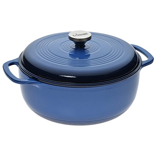 Additional Image 1 - a blue pot with a lid