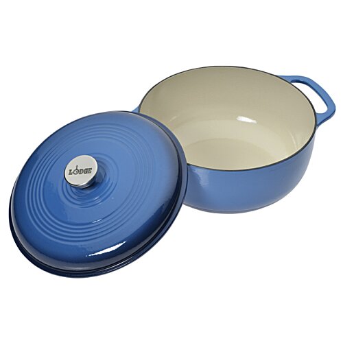 Additional Image 4 - a blue and white pot with a lid