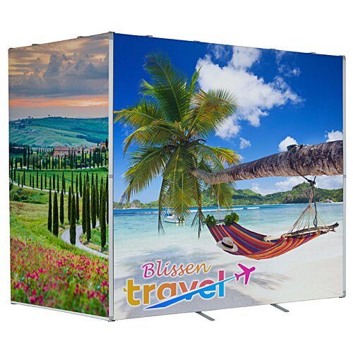 Additional Image 2 - a cube with a picture of a beach and hammock